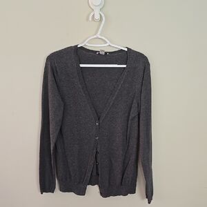 Loft 100% Cotton Cardigan Size Medium